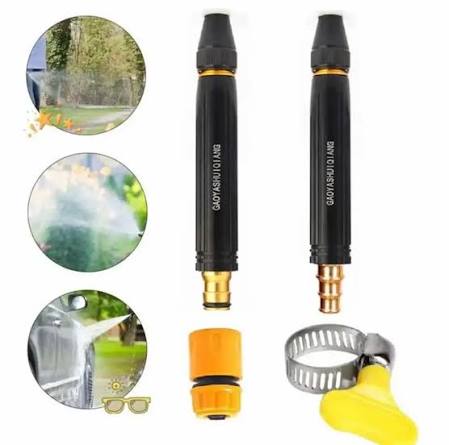 Adjustable metal Water Pressure Washer Nozzle with Multi Spray Modes for Car Wash and Garden Watering